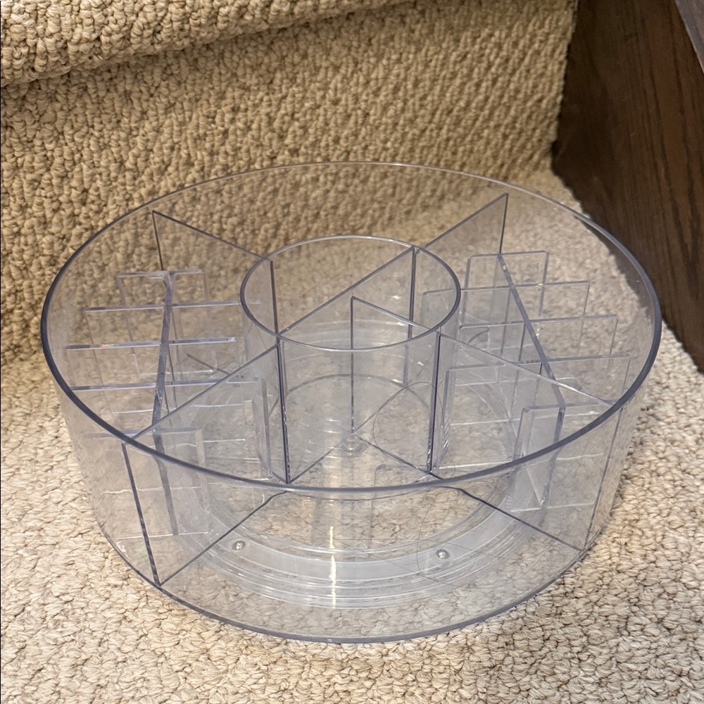 Acrylic Clear Rotating Organizer